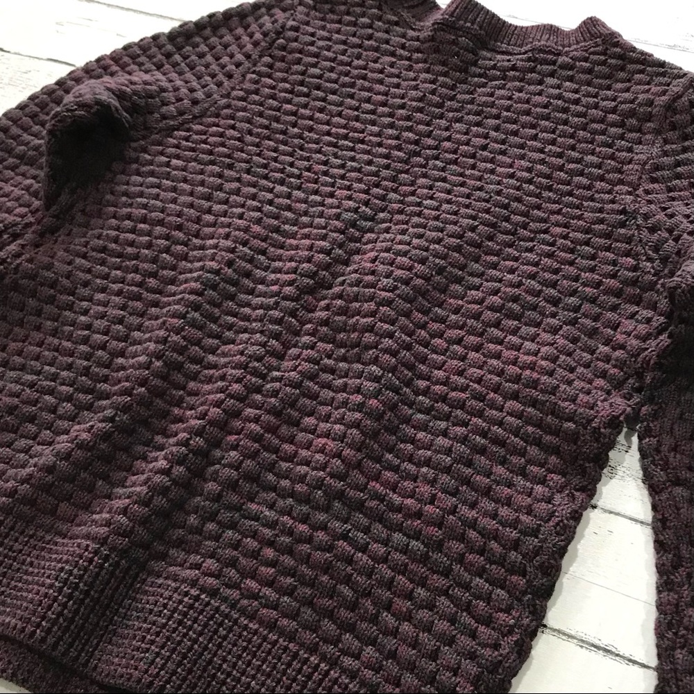 NWOT Victoria’s Secret Slim Fit Chunky Knit Marled Crewneck Sweater - Picture 14 of 16